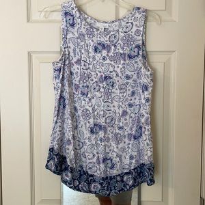 Vintage J.Jill sleeveless blouse